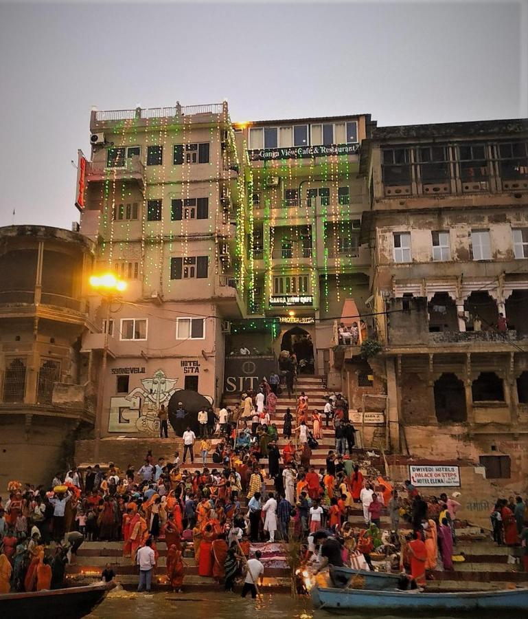 Hotel Sita Palace On Heritage Ghats Of Benaras Benares Buitenkant foto