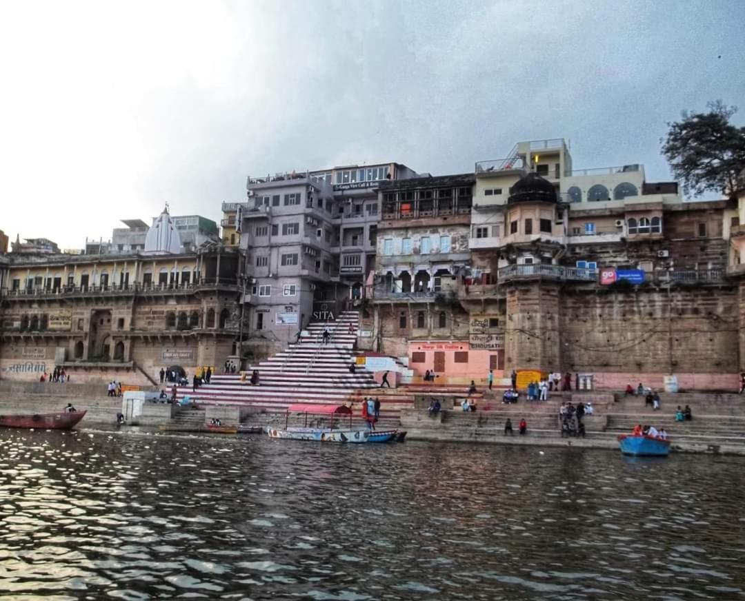 Hotel Sita Palace On Heritage Ghats Of Benaras Benares Buitenkant foto