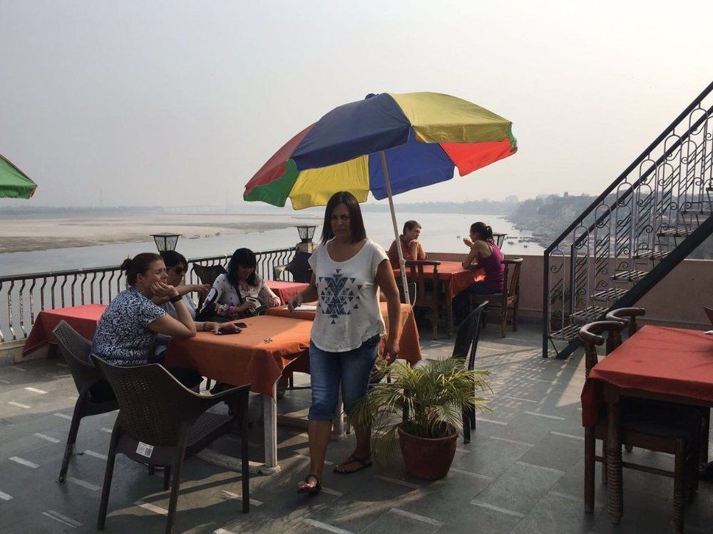 Hotel Sita Palace On Heritage Ghats Of Benaras Benares Buitenkant foto