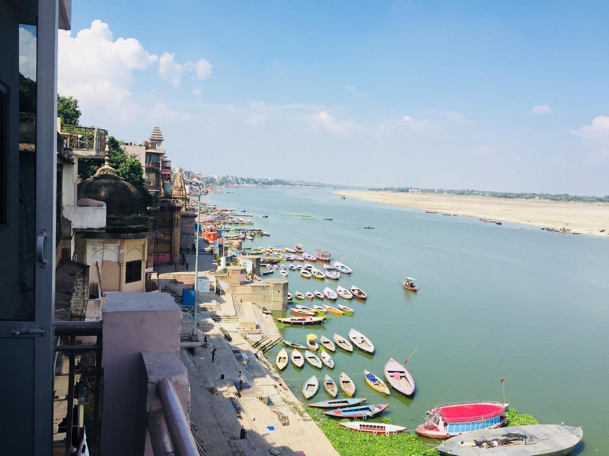 Hotel Sita Palace On Heritage Ghats Of Benaras Benares Buitenkant foto