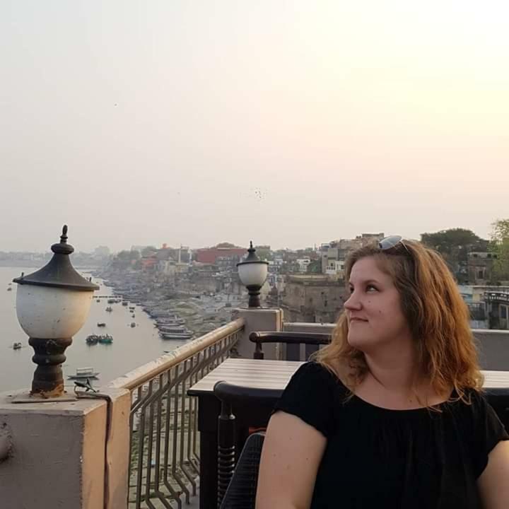 Hotel Sita Palace On Heritage Ghats Of Benaras Benares Buitenkant foto